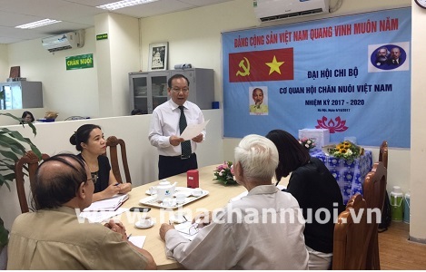 Đại hội Chi bộ Hội Chăn nuôi Việt Nam thành công tốt đẹp