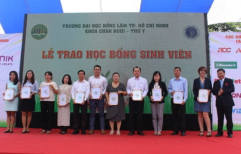 ILDEX Vietnam 2018 – Đồng hành cùng trường Đại học Nông Lâm TP. HCM ươm mầm tài năng trẻ