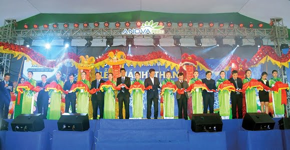 Công ty Anova Feed: Khánh thành nhà máy TĂCN công suất 220.000 tấn/năm tại Hưng Yên
