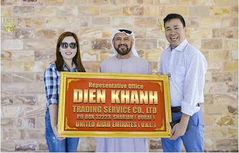 Công ty Diên Khánh mở văn phòng đại diện tại Dubai