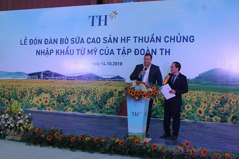 Tập đoàn TH: Đón 1800 bò sữa siêu cao sản “nhập quốc tịch” Việt Nam