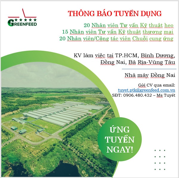 GREENFEED định hướng phát triển trở thành hệ thống trang chại chăn nuôi  hiệu quả bền vững hàng đầu Việt Nam  GREENFEED Việt Nam
